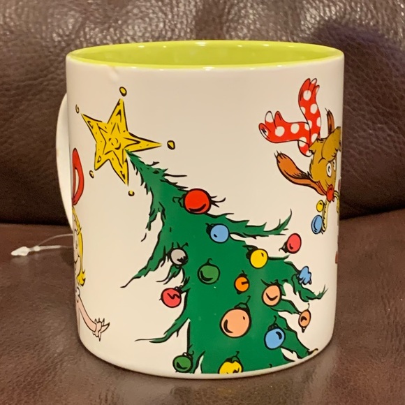 The Grinch Max & Cindy Lou Who 16oz Ceramic Mug - Sleigh Bell Bistro - Picture 3 of 8